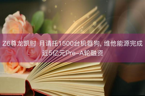 Z6尊龙凯时 月请托1500台机器狗， 维他能源完成近5亿元Pre-A轮融资